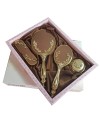 Saraylı Gold Sarmaşık Ayna Fırça Tuvalet Tkm 101 Saraylı Gold Sarmaşık Ayna Fırça Tuvalet Tkm 101