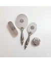 Saraylı Silver Kartanesi Ayna Fırça Takımı 101 Saraylı Silver Kartanesi Ayna Fırça Takımı 101