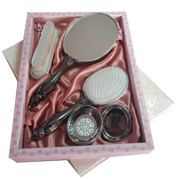 Saraylı Silver Mücevher Ayna Fırça Takımı 101