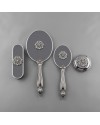 Saraylı Silver Mücevher Ayna Fırça Takımı 101