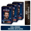 Schwarzkopf Men Perfect Saç Boyası 70- Koyu Kahve-Kolay ve Hızlı Beyaz Kapama - 3 ADET