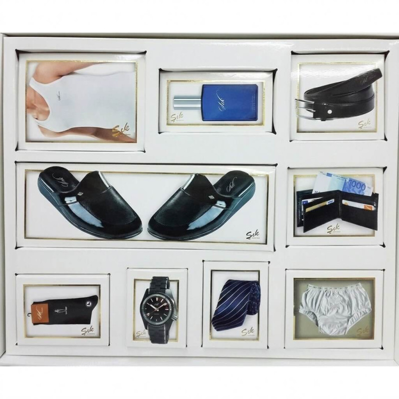 Şık 11 Parça Gömlek Pijama Full Damat Seti