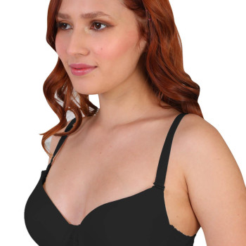 SİYAH MI 189C Pedli Dantelli Balenli Sütyen