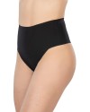 SİYAH MI 2806 Lazer Kesim Yüksek Bel İz Yapmaz String