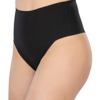 SİYAH MI 2806 Lazer Kesim Yüksek Bel İz Yapmaz String