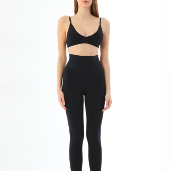 SİYAH MI 3905 Yüksek Bel Toparlayıcı Tayt