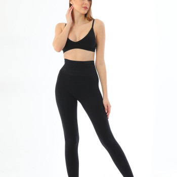 SİYAH MI 3905 Yüksek Bel Toparlayıcı Tayt