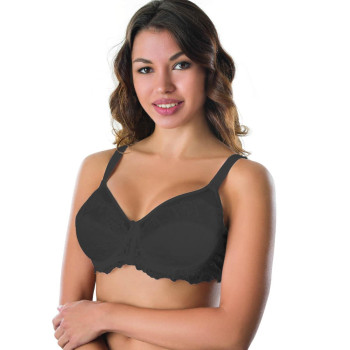 SİYAH MI Emay 170 B Balenli Brode Toparlayıcı Sütyen