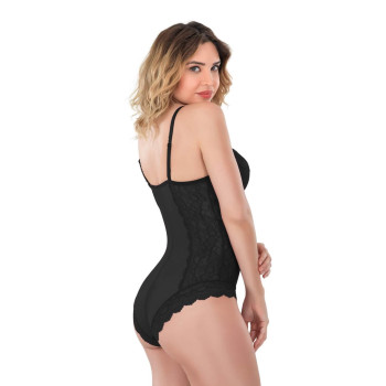 SİYAH MI Emay 176 Dantelli Body