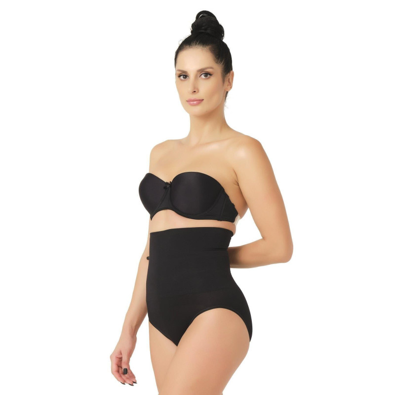 SİYAH MI Emay 2029 Masajlı Double Slip Korse