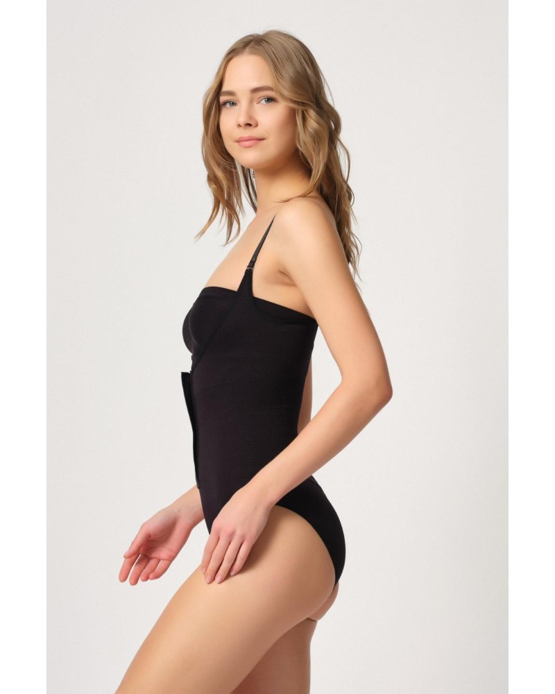 SİYAH MI Emay 2043 Göğsü Açık Agraflı Body Korse SİYAH MI Emay 2043 Göğsü Açık Agraflı Body Korse