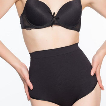 SİYAH MI Emay 2054 Masajlı String Korse