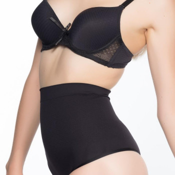 SİYAH MI Emay 2054 Masajlı String Korse