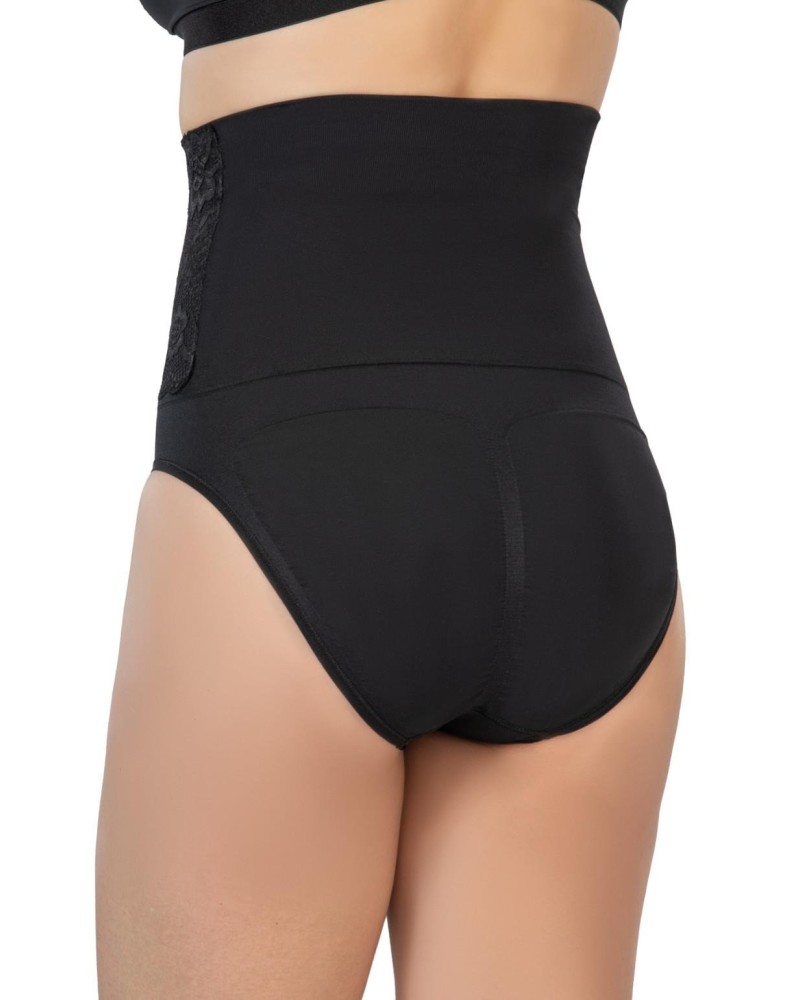 SİYAH MI Emay 2090 Önü Dantelli Yüksek Bel Slip Korse SİYAH MI Emay 2090 Önü Dantelli Yüksek Bel Slip Korse
