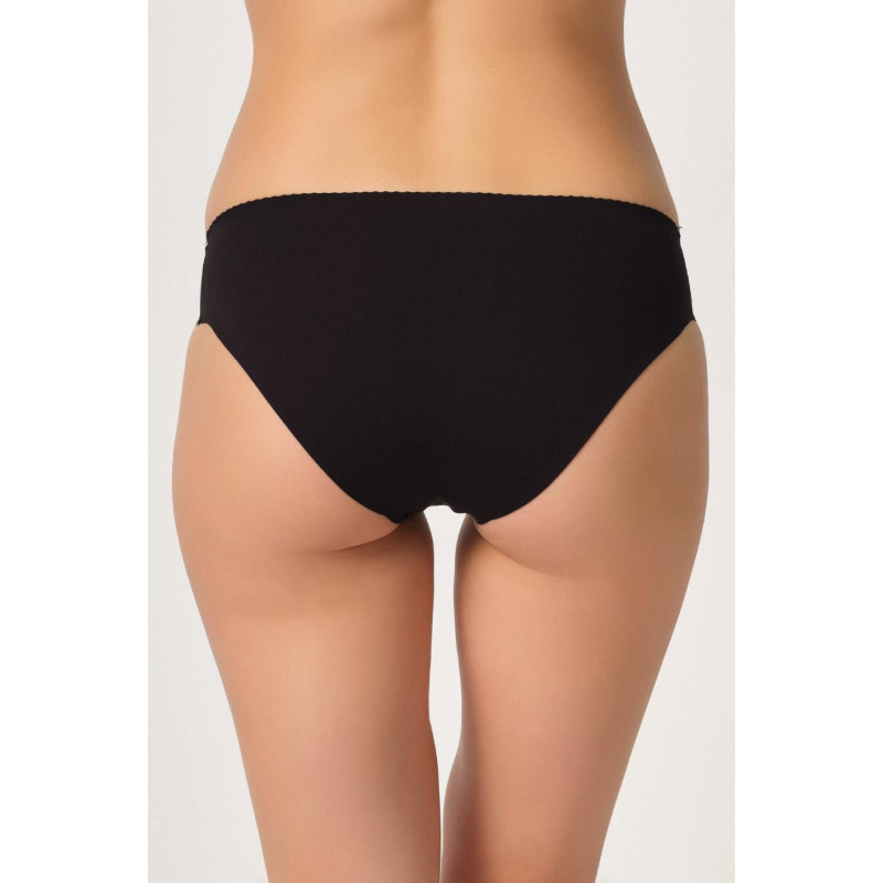 SİYAH MI Emay 2701 Lazer Düşük Bel Külot Korse