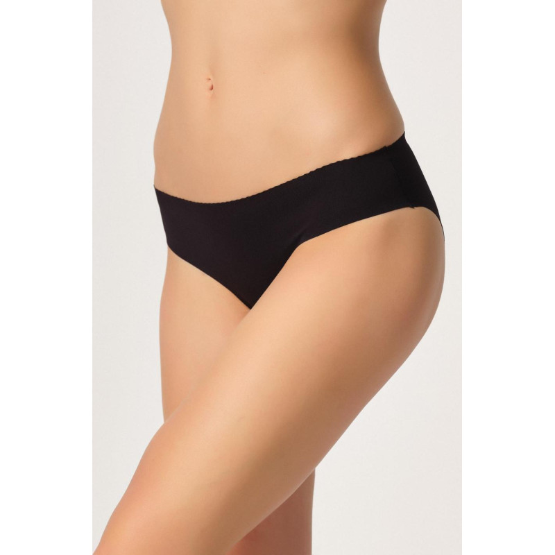 SİYAH MI Emay 2701 Lazer Düşük Bel Külot Korse