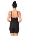 SİYAH MI Emay 2758 Lazer Kesim Göğsü Açık Boxer  Korse