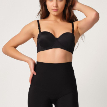 SİYAH MI Emay 2816 Yüksek Bel Boxer Lazer Korse