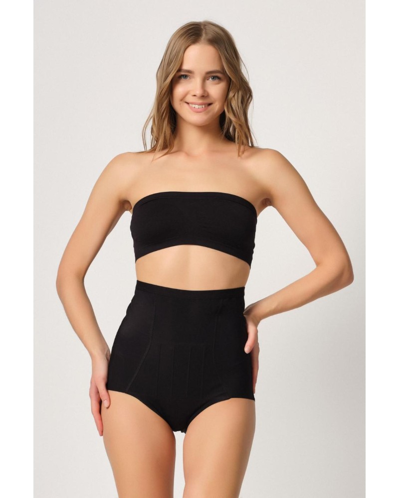 SİYAH MI Emay 2931 Karın Balen Destekli Slip Lazer Korse