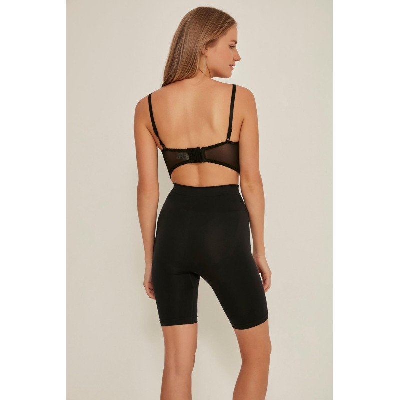 SİYAH MI Emay 3005 Soft Uzun Paçalı Boxer Korse SİYAH MI Emay 3005 Soft Uzun Paçalı Boxer Korse
