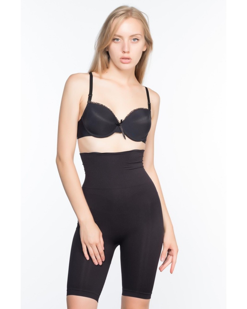 SİYAH MI Emay 3200 Pantolon Altı Soft Double Boxer Korse SİYAH MI Emay 3200 Pantolon Altı Soft Double Boxer Korse