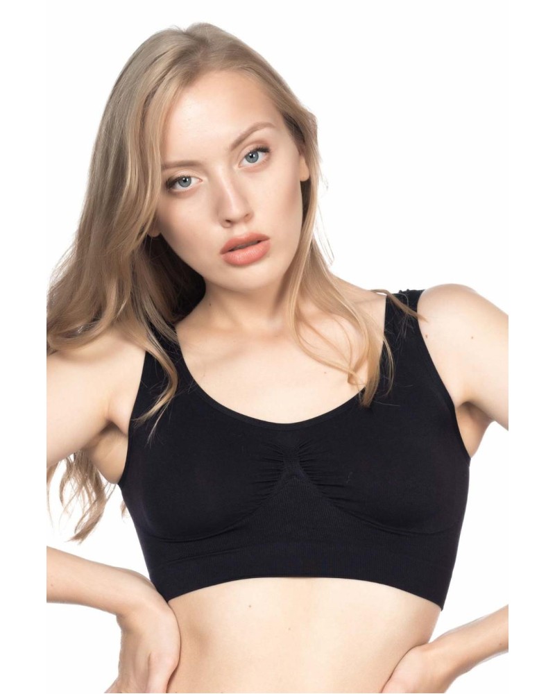 SİYAH MI Emay 4005 Soft Kalın Askı Büstiyer SİYAH MI Emay 4005 Soft Kalın Askı Büstiyer