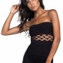 SİYAH MI Emay 5035 Fantazi Straplez Atlet Korse