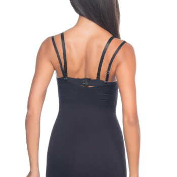 SİYAH MI Emay 5043 Göğsü Açık Masajlı Korse