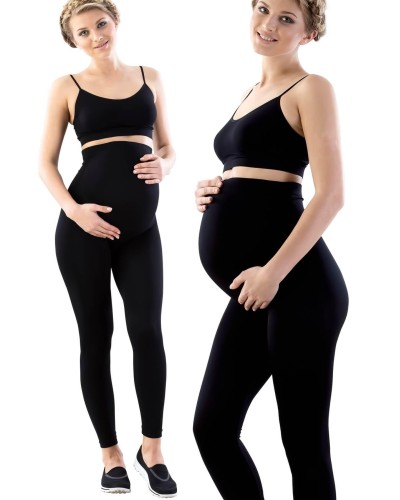 SİYAH MI Emay 5400 Seamless Soft Hamile Tayt