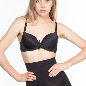 SİYAH MI Emay 7024 Yüksek Bel Slip Korse