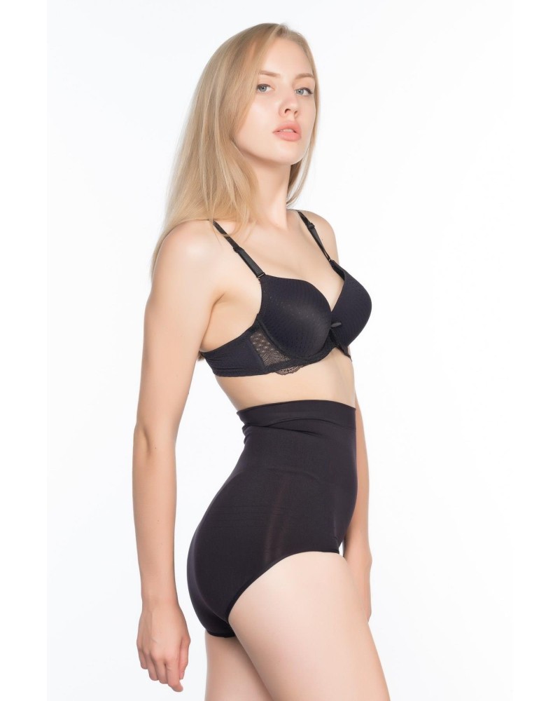 SİYAH MI Emay 7024 Yüksek Bel Slip Korse