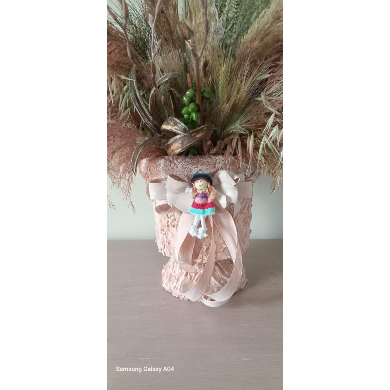 Yeni Doğan Kız Bebek Magnet Hediyeli Karşılama Seti