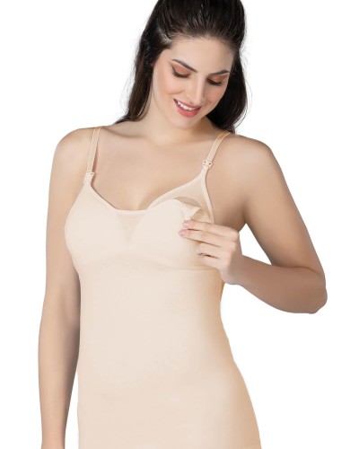 TEN MI Emay 1413 Modal Cotton Kaplı Emzirme Atlet