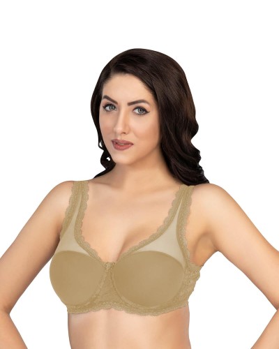 TEN MI Emay 172 B PEDLİ DANTELLİ BALENLİ MİNİMAZER SÜTYEN