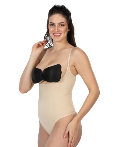 TEN MI Emay 2076 Göğüsü Açık String Body Korse TEN MI Emay 2076 Göğüsü Açık String Body Korse