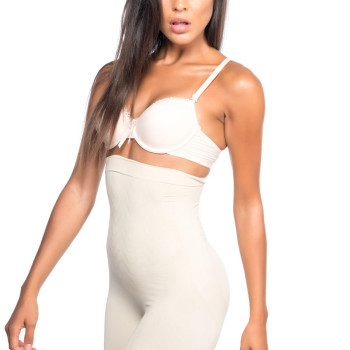 TEN MI Emay 2077 Yüksek Bel Desenli Paçalı Korse