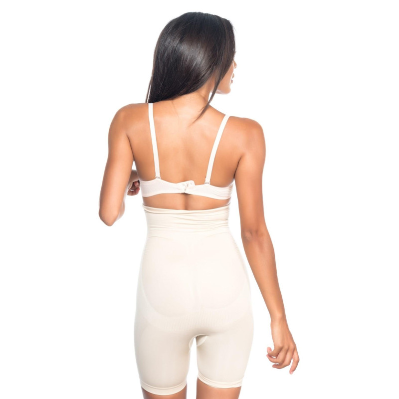 TEN MI Emay 2077 Yüksek Bel Desenli Paçalı Korse