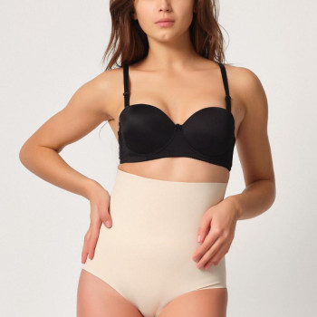 TEN MI Emay 2708 Lazer Yüksek Bel Kesim Slip Hayalet Korse