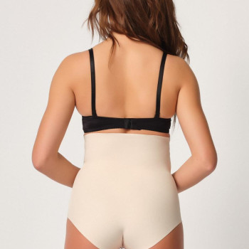 TEN MI Emay 2708 Lazer Yüksek Bel Kesim Slip Hayalet Korse