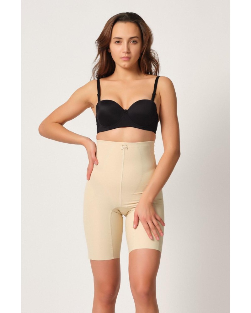 TEN MI Emay 2814 Double Yüksek Bel Boxer Lazer Korse