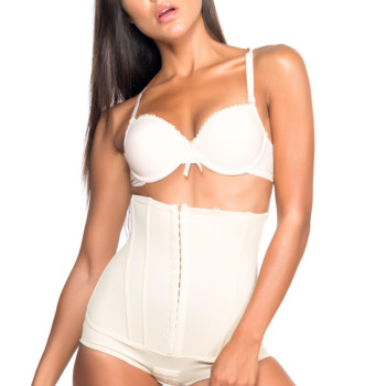 TEN MI Emay 2824 Yüksek Bel Balen Agraflı Slıp Lazer Korse