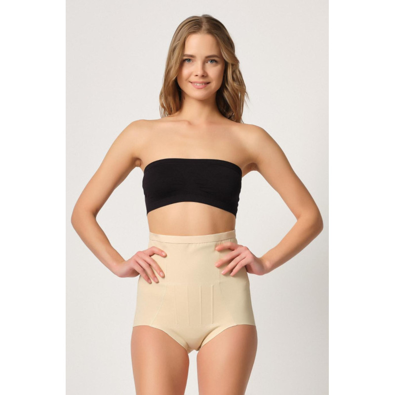TEN MI Emay 2931 Karın Balen Destekli Slip Lazer Korse