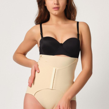 TEN MI Emay 2932 Double Karın Agraf Destekli Slip Lazer Korse
