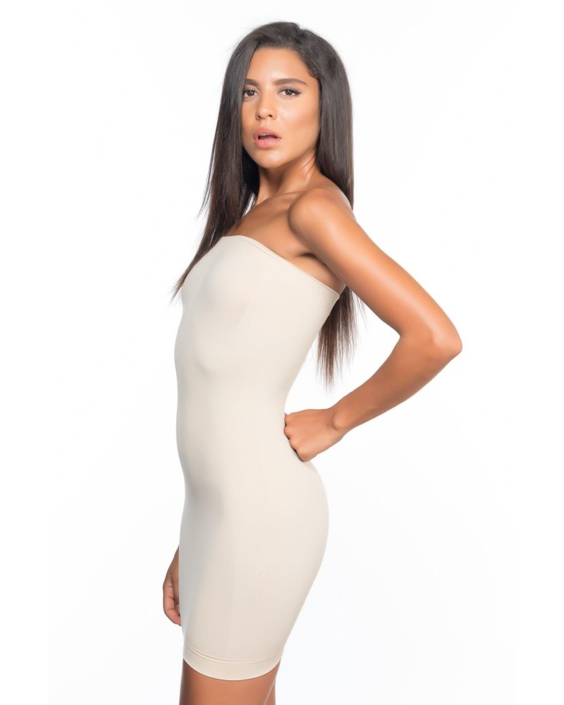 TEN MI Emay 5065 Straplez Elbise Korse