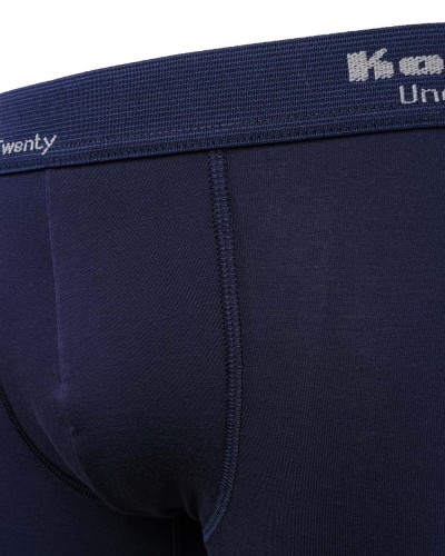 Kom Tight Pamuklu 3 lü Erkek Boxer - Lacivert Kom Tight Pamuklu 3 lü Erkek Boxer - Lacivert