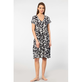 Türen Dokuma Klos Elbise 3602/Siyah