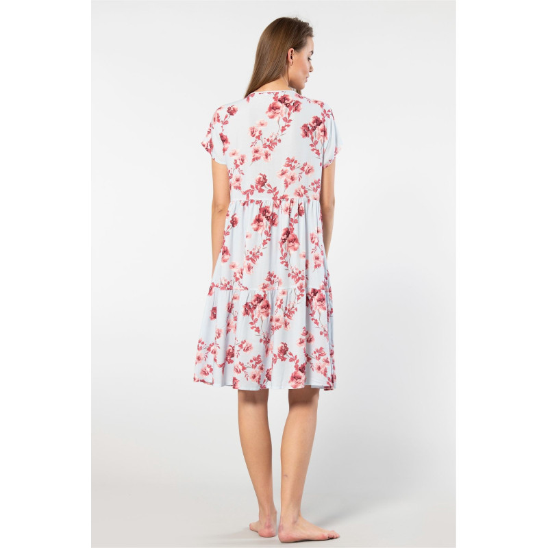 Türen Dokuma Klos Elbise Türen Dokuma 3602/Mavi