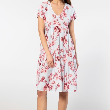 Türen Dokuma Klos Elbise Türen Dokuma 3602/Mavi