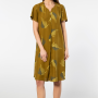 Türen Dokuma Patli Elbise 3399/Haki