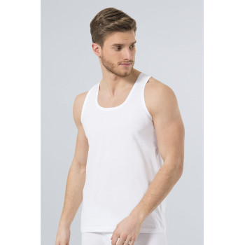 Türen Erkek Bantli Atlet 2'li Paket 110/Beyaz